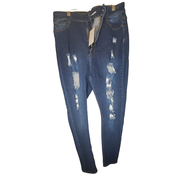 Fashion Nova Olivia Rose Skinny Jeans 